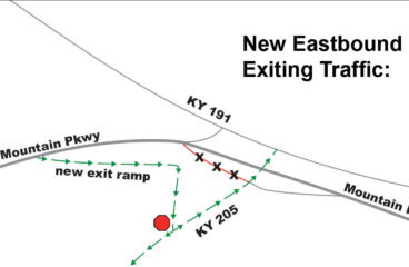 Mountain Parkway Traffic Changes Start This Week