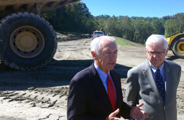 Leaders Witness Progress on Mountain Parkway Expansion