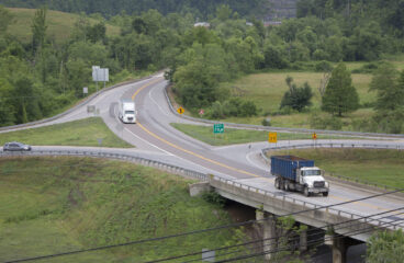 Work beginning near Salyersville interchange