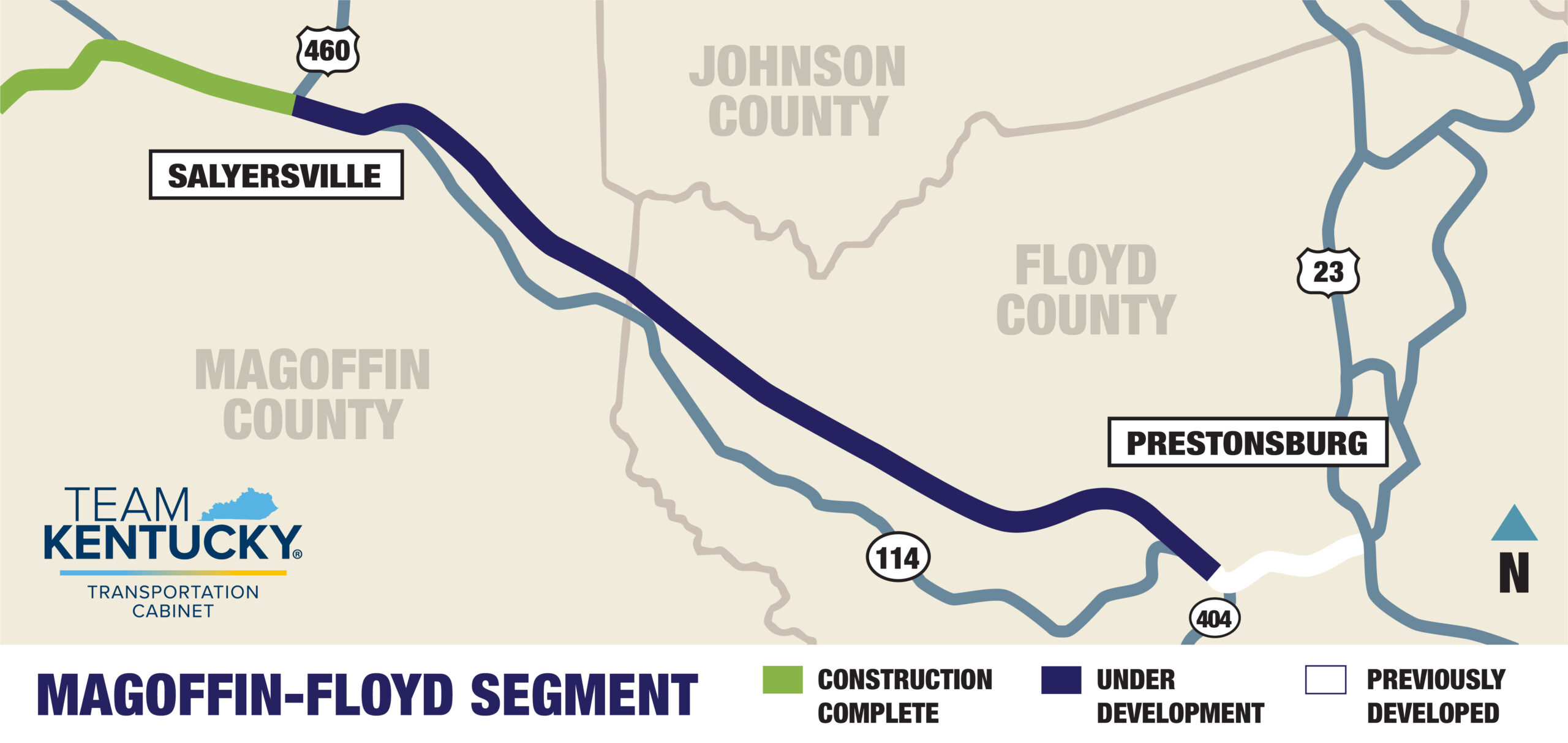 Magoffin Floyd Section Mountain Parkway Expansion